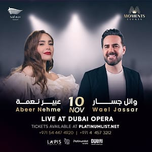 Wael Jassar &  Abeer Nehme in Dubai – Concerts Concerts Shop Online at Dubai Trades