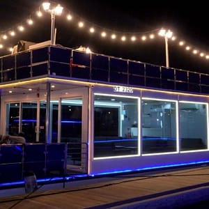 Dubai Canal Dinner + Soft Drinks 4* Luxury Boat For Up To Four Adults Dubai restaurants Shop Online at Dubai Trades