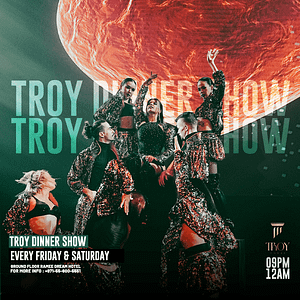 Friday & Saturday Dinner Show at Troy in Dubai – Dining Experiences Dining Experiences Shop Online at Dubai Trades 2