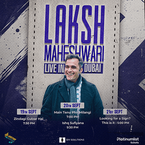 Laksh Maheshwari at The Junction in Dubai – Shows and Theatrical Plays Shows and Theatrical Plays Shop Online at Dubai Trades