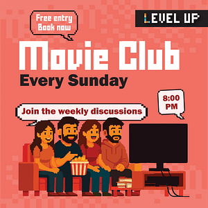 Movie Club At Level Up In Riyadh – Screenings Screenings Shop Online at Dubai Trades