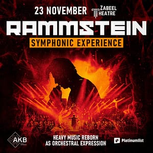 Rammstein Symphonic Experience at Zabeel Theatre in Dubai – Concerts Concerts Shop Online at Dubai Trades