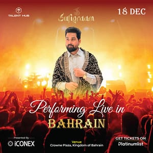 Sufigraam at Crowne Plaza, Bahrain – Concerts Concerts Shop Online at Dubai Trades
