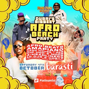 Afro Beach DXB at Barasti in Dubai – Festival Festival Shop Online at Dubai Trades
