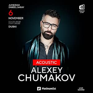 Alexey Chumakov / Алексей Чумаков – Acoustic live at Zabeel Theatre – Concerts Concerts Shop Online at Dubai Trades