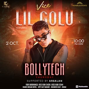 Bollytech Thursday Night at Vice in Dubai – Desi Events Desi Events Shop Online at Dubai Trades