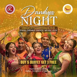 Dandiya Night at It’s Mirchi Resturant – Ramee Rose Hotel, Bahrain – Desi Events Desi Events Shop Online at Dubai Trades