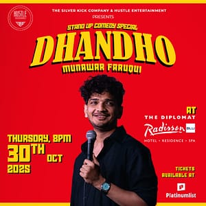 Dhandho: A Stand-Up Comedy Special by Munawar Faruqui in Bahrain – Shows and Theatrical Plays Shows and Theatrical Plays Shop Online at Dubai Trades
