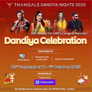 Thangals Dandiya Nights – Desi Events Desi Events Shop Online at Dubai Trades
