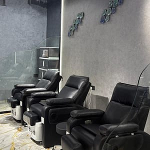 Acrylic Or Hard Gel Extensions With Classic Or Gelish Mani-Pedi NAILS Shop Online at Special Price from Dubai Trades