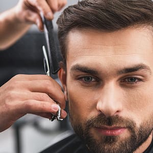 Mens Mani Pedi With Foot Scrub And Optional Haircut And Shave NAILS Shop Online at Special Price from Dubai Trades