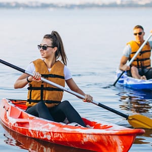 Exciting Kayak Rentals Or Padel Boarding At Five Palm Jumeirah WATER SPORTS Shop Online at Special Price from Dubai Trades