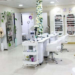 Mani-Pedi, Blowdry & Russian Nail Extensions NAILS Shop Online at Special Price from Dubai Trades