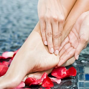 Manicure & Pedicure Packages With Gelish Or Acrylic Options NAILS Shop Online at Special Price from Dubai Trades