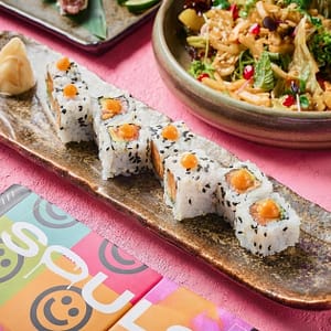 5* All-you-can-eat Sushi With Bottomless Soft Beverages JAPANESE Shop Online at Special Price from Dubai Trades