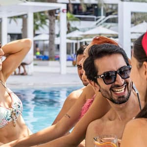 Dip N Drunch For 1, 2, 3, Or 4 – Pool & Beach Access And More WATER SPORTS Shop Online at Special Price from Dubai Trades