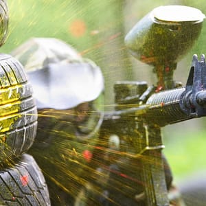 Get Thrilled With 15, 25 Or 35 Paintball Hits At One Degree Cafe SHOOTING Shop Online at Special Price from Dubai Trades