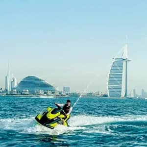 Jet Ski Ride Deals At Kite Beach, Jumeirah Fishing Harbour & Marina WATER SPORTS Shop Online at Special Price from Dubai Trades