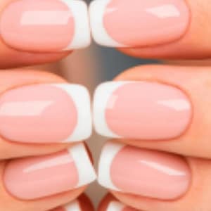 Nail Extensions: Acrylic/Hard Gel Full Set With Normal/Gelish Polish NAILS Shop Online at Special Price from Dubai Trades