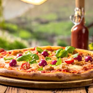 Two Starters With Optional Any Pizza, Two, Or Four Pizzas Of Choice ITALIAN Shop Online at Special Price from Dubai Trades