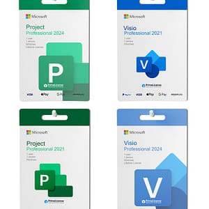 Microsoft Visio Pro Or Project Pro 2024 Or 2021 Lifetime License Shop Online at Special Price from Dubai Trades
