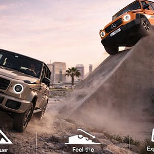 Mercedes-benz G-class Luxury Track Experience In Dubai Shop Online at Special Price from Dubai Trades