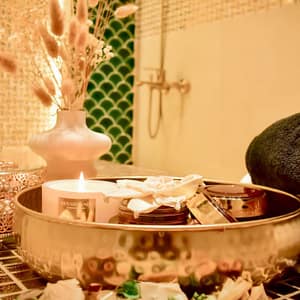 Revitalising Moroccan Hammam Experience With Optional Scrubs & Masks STEAM BATH Shop Online at Special Price from Dubai Trades
