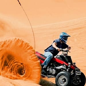 Unleash Adventure With Desert Safari With Quad Biking For One Or Two MOTOR SPORTS Shop Online at Special Price from Dubai Trades