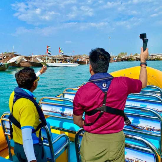 60-Minutes Emirates Palace Corniche & Lulu Island Boat Tour at Emirates Palace Ballroom, Abu Dhabi, United Arab Emirates Cruises & Boat Tours Shop Online at Dubai Trades 3