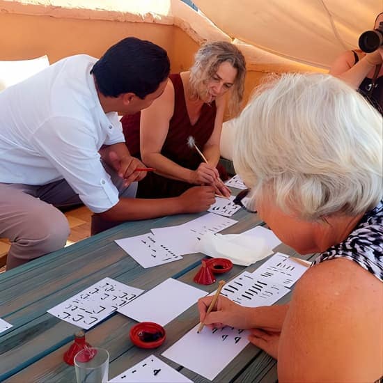 Arabic Calligraphy Workshop Marrakech at Musée de Marrakech d’architecture, Marrakesh, Morocco Activities Shop Online at Dubai Trades 3