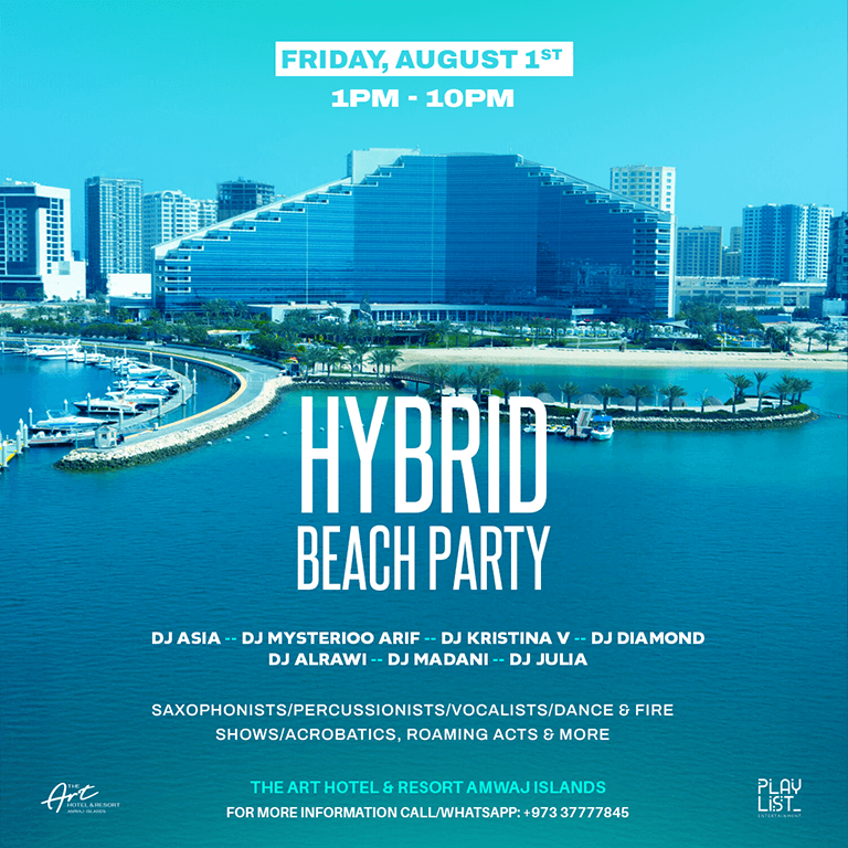 Hybrid Pool & Beach Party at The Art Hotel & Resort – Nightlife Nightlife Shop Online at Dubai Trades 2