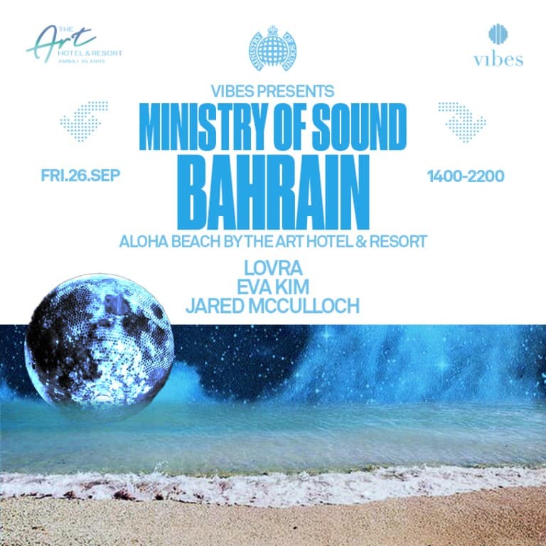 Vibes Presents Ministry Of Sound at Aloha Beach By The Art Hotel – Nightlife Nightlife Shop Online at Dubai Trades 2