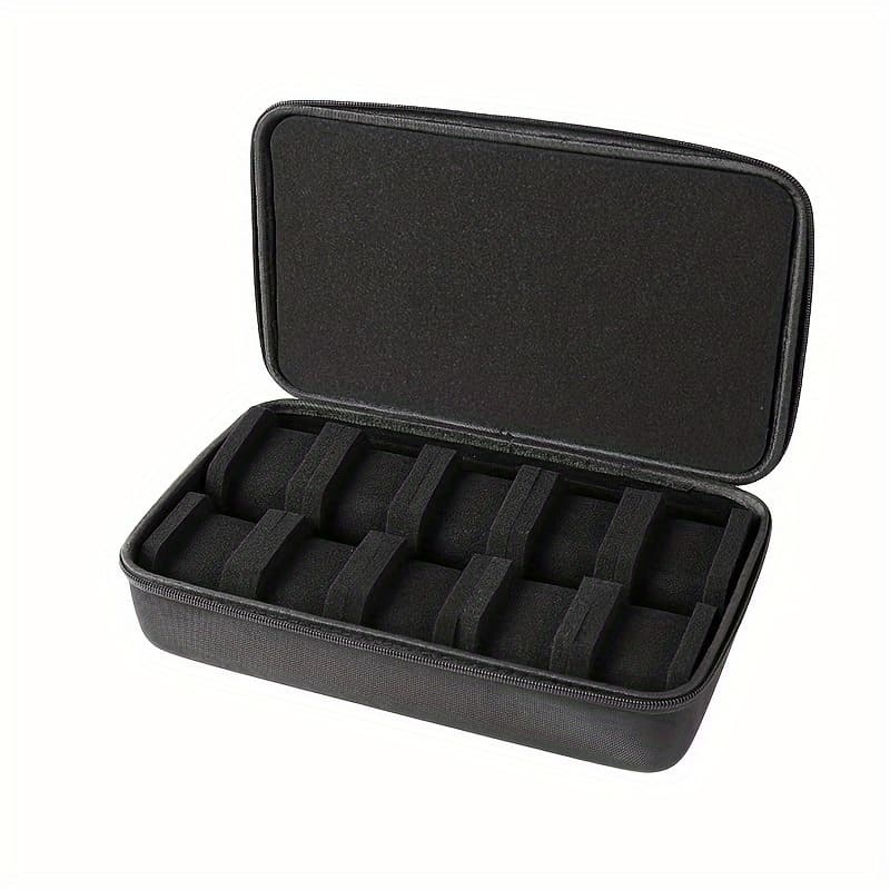 10-slot Portable – Eva Zippered Storage Box With Padding For Watches & Accessories, – Clothing, Shoes & Jewelry Shop Online at Dubai Trades 2