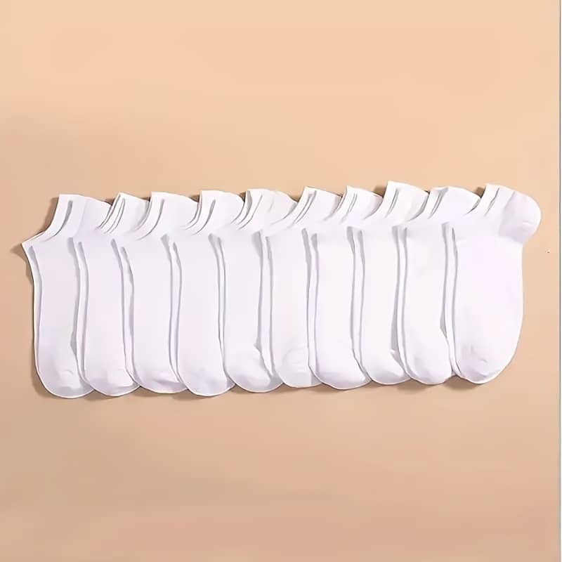 10/20/40pairs Unisex Anti Odor & Sweat Absorption Low Cut Socks, Comfy & Breathable Socks, For Wearing Athletic Socks Shop Online at Dubai Trades 2