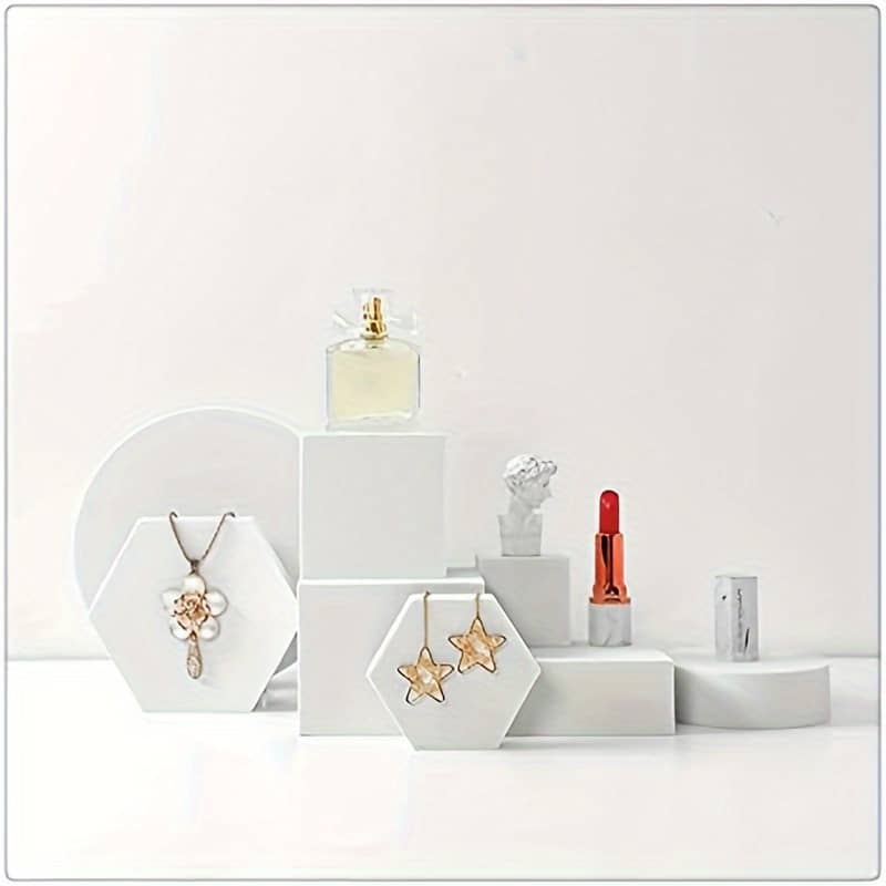 10pcs Geometric Posing Props Set For Photography, Eva Hard Foam Flat Lay Photo Accessories For Jewelry & Cosmetic Display – Versatile Shapes & Accessories Shop Online at Dubai Trades 2