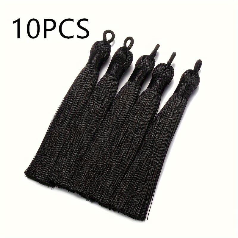10pcs Polyester Tassel Fringe Pendants For Making, Keychains, Bookmarks, And Sewing Decorations Arts, Crafts & Sewing Shop Online at Dubai Trades 2