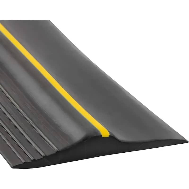 12ft Universal Garage Door Bottom Threshold Seal Strip – Weatherproof Rubber Sealing Replacement, 3.5″ Width, Dustproof Insulation, Black With Yellow , 1 Pack Building Supplies Shop Online at Dubai Trades 2
