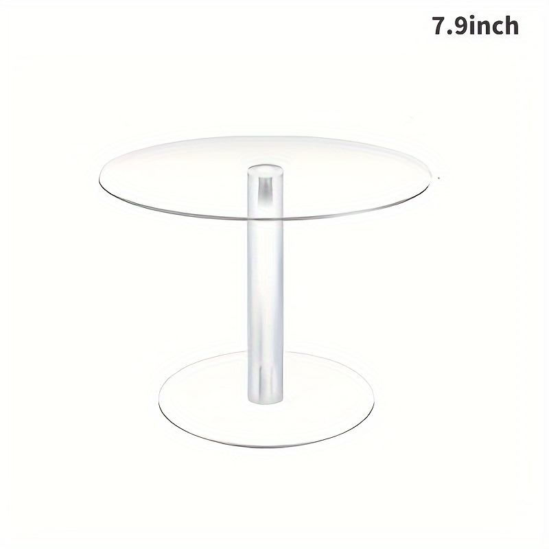 1/3pcs Set Clear Acrylic Cake Stands, Round Dessert Display Stands For Kitchen, Restaurant, Party – Food-safe, No Electricity Needed Cake Stands Shop Online at Dubai Trades 2