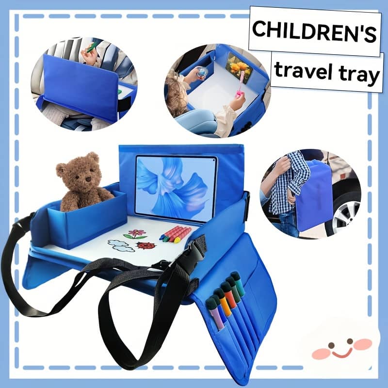 1pc Car Travel Tray, Essential Car Tray For Road Trips, Car Seat Table Tray For Activities – Car Seat Table Organizer, Halloween, Thanksgiving And Christmas Gifts Automotive Shop Online at Dubai Trades 2