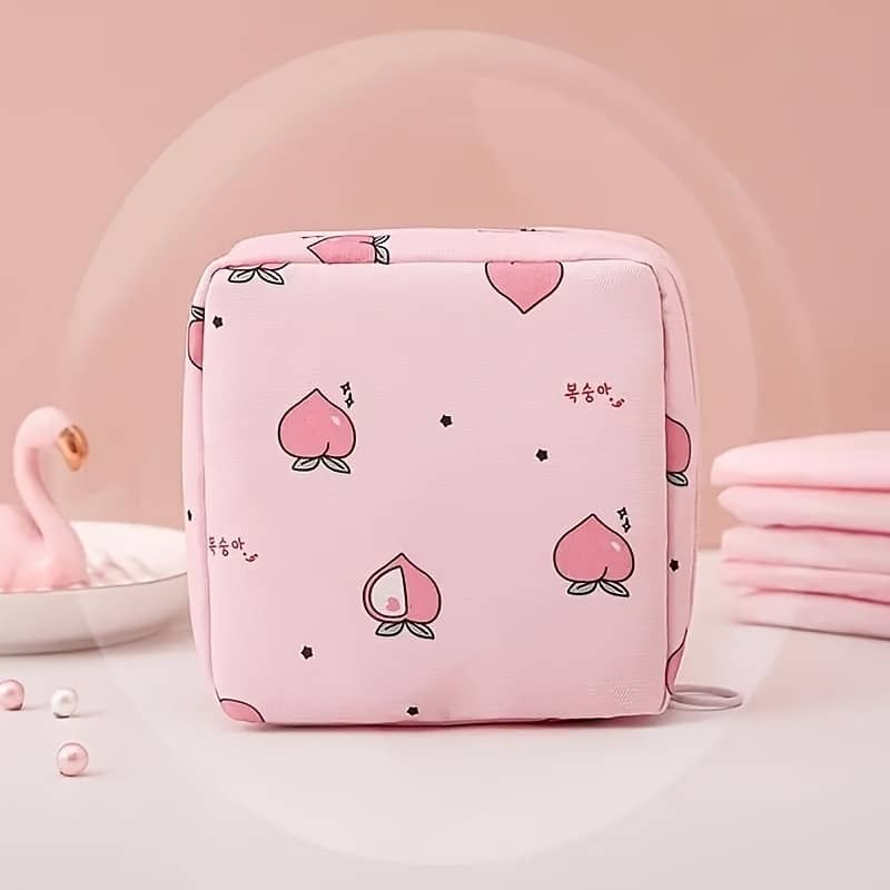 1pc Creative Simple Sanitary Napkin Storage Bag, Multi Functional Travel Bag, Cosmetic Storage Bag, Ideal For Gifts Clothing, Shoes & Jewelry Shop Online at Dubai Trades 2