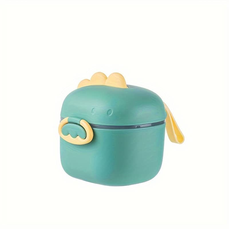 1pc, Dinosaur-themed Large Capacity Milk Powder Dispenser, Portable Double Layer Thickened Formula Container For Infants, Sealed Storage With Scoop, Plastic, Bpa-free Food Jars & Canisters Shop Online at Dubai Trades 2