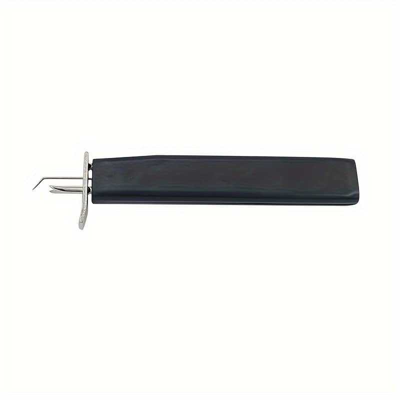 1pc Diy Beading & Knotting Tool – Professional-looking For Pearls & Loose Beads, Easy-to-use Jewelry Crafting Accessory, Black Metal & Plastic, Ideal For Rosary & Bracelet Making Arts, Crafts & Sewing Shop Online at Dubai Trades 2