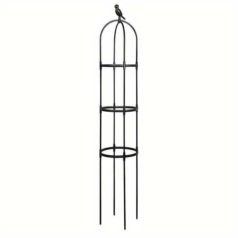 [1pc Diy Garden Climbing Trellis] 1pc Garden Climbing Decorative Support, Decorative Plastic And Metal Trellis, For Flowers, Vine, With Diy Stake For Tomato Climbing Gardening & Lawn Care Shop Online at Dubai Trades 2