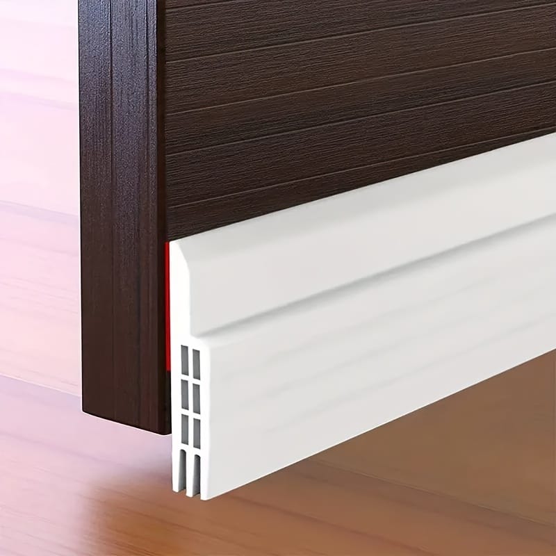 1pc Door Draft Stopper, Under Door Seal Under Door , Dust And Noise Insulation Door Sweep For Exterior/interior Doors, Soundproof Door Bottom Weather Stripping, 39.3*1.96inch Adhesives & Sealers Shop Online at Dubai Trades 2