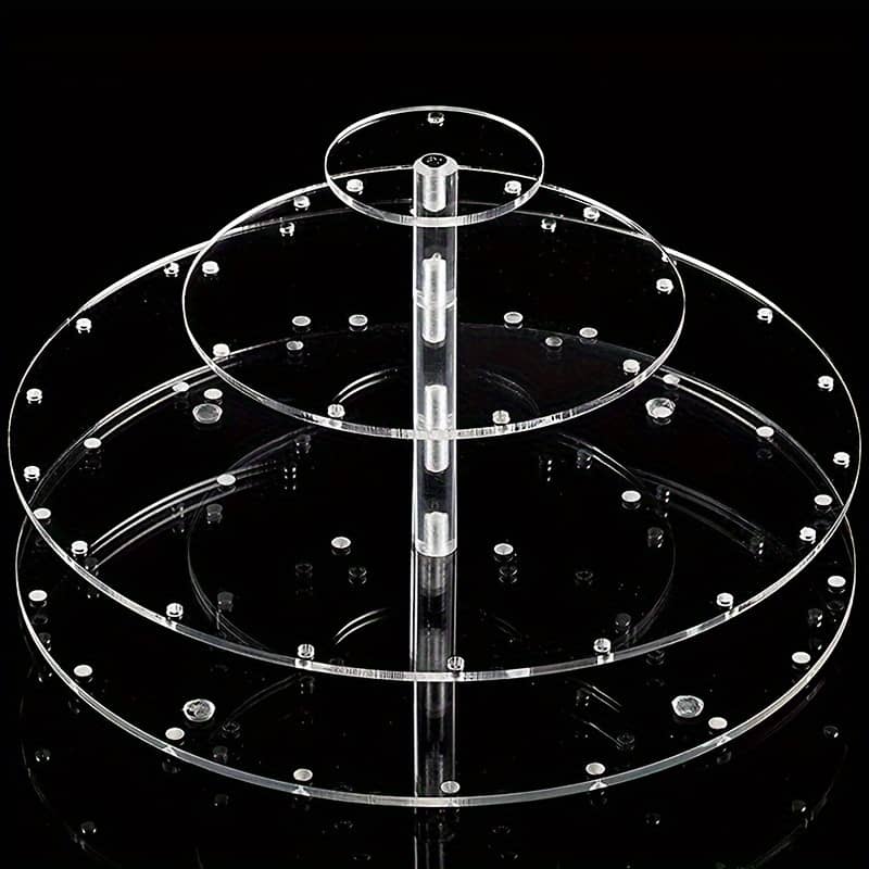 1pc, Elegant 4-tier Acrylic Lollipop Holder For Weddings, Birthdays, Parties, And Festivals, Showcase Your Cake Pops And With Cake Stands Shop Online at Dubai Trades 2