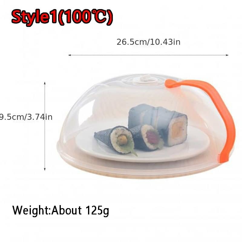 1pc Food Cover, Microwave Oven Heating Cover, Screen Protector For Food For Hot Dishes, Oil Proof Proof Cover, Fresh-keeping Cover, Kitchen Supplies Cookware Shop Online at Dubai Trades 2