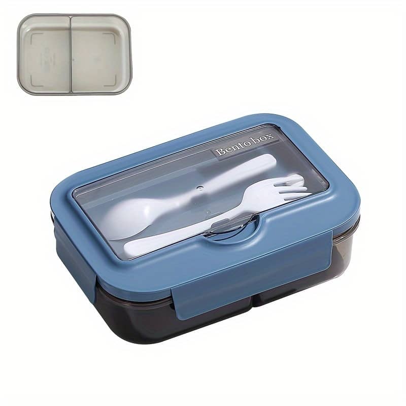 1pc, Fresh-keeping Leak-proof Double-layer Lunch Box, Large Capacity, Microwave Safe, Portable Meal Box For Work Or School, Nutritional Sub-packaging, Goodbye Home & Kitchen Shop Online at Dubai Trades 2