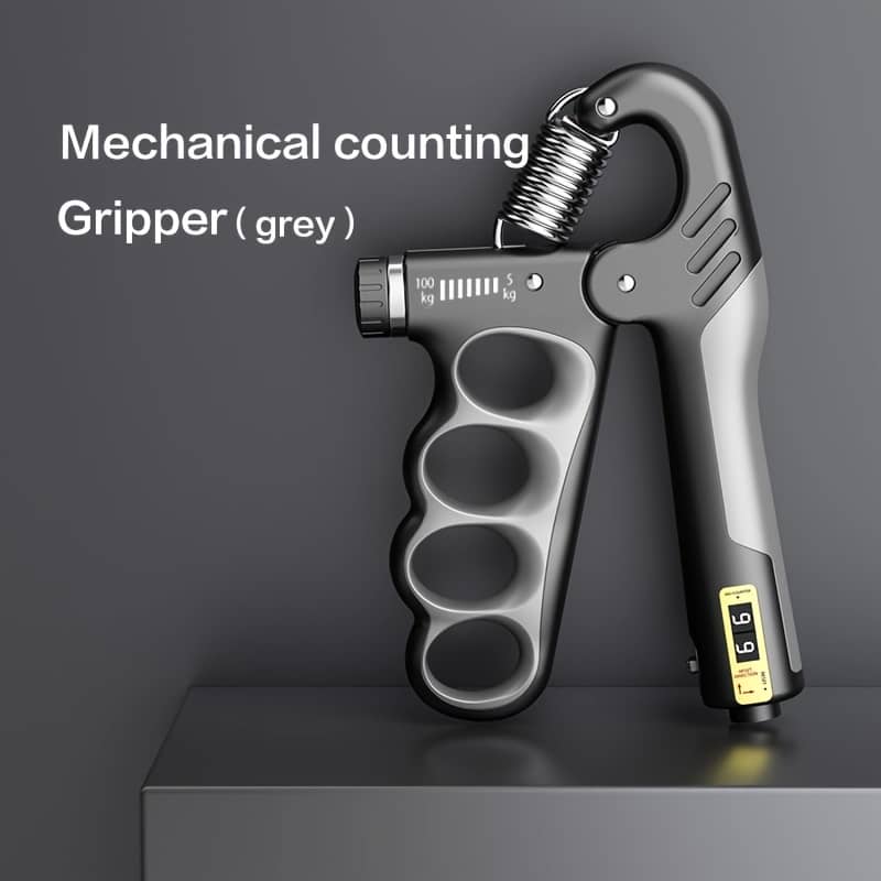 1pc Grip Strength Trainer, Hand Grip Exerciser With Adjustable Resistance 11-132 Lbs (5-60kg), Forearm Strengthener, Hand Exerciser For Muscle Building And Injury Recovery Exercise & Fitness Shop Online at Dubai Trades 2