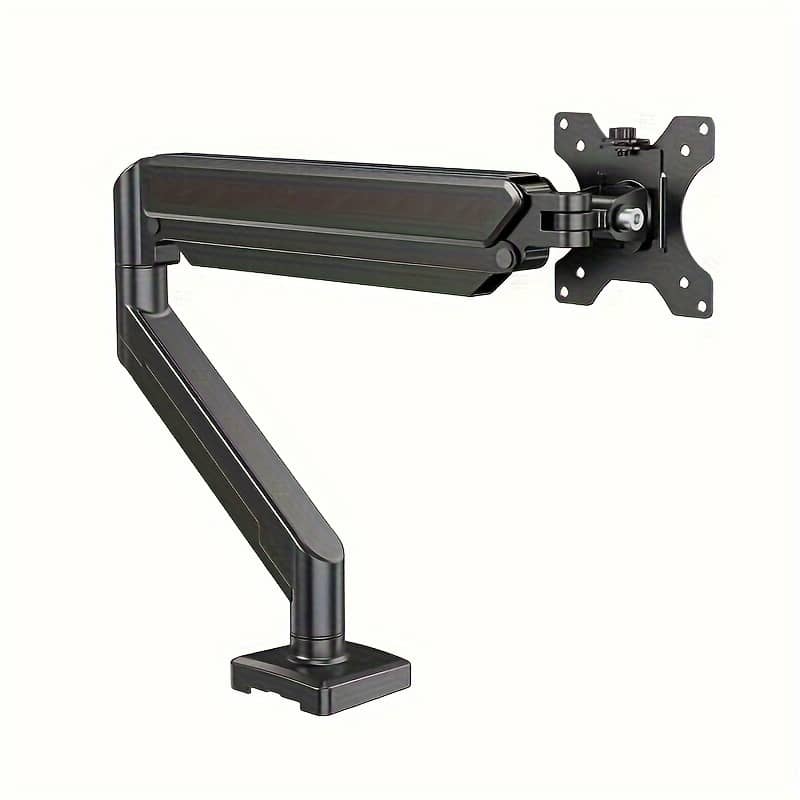 1pc Iron Single Monitor Arm Stand, Fully Adjustable Gas Spring Desk Mount, To 32 Inch Screens, Clamp/grommet Mounting Base, Ergonomic Computer Monitor Support Computer Accessories & Peripherals Shop Online at Dubai Trades 2