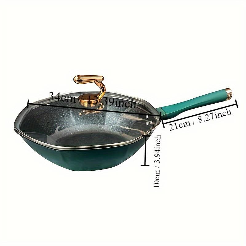 1pc, Maifan Stone Cast Iron , Woks & Stir-fry Pans, Griddle, Chef’s Pans, For Gas Stove Top And Induction Cooker, Free, Cookware, Kitchenware, Kitchen Supplies, Kitchen Items Chef's Pans Shop Online at Dubai Trades 2